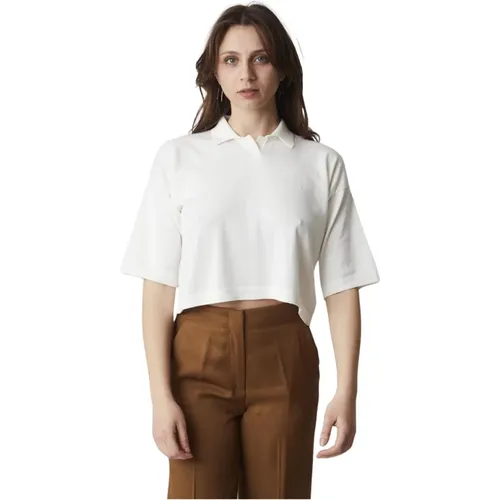 Damen Polo Shirt , Damen, Größe: S - Alpha Studio - Modalova