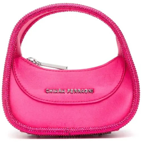 Fuchsia Handbag for Women , female, Sizes: ONE SIZE - Chiara Ferragni Collection - Modalova