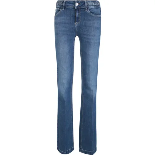 Classic Bootcut Jeans , female, Sizes: W27 - Liu Jo - Modalova