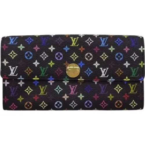 Pre-owned Canvas wallets , female, Sizes: ONE SIZE - Louis Vuitton Vintage - Modalova