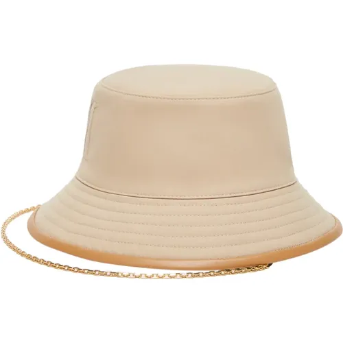 Brown Pescara Bucket Hat Cotton , female, Sizes: 57 CM, 58 CM - Max Mara - Modalova
