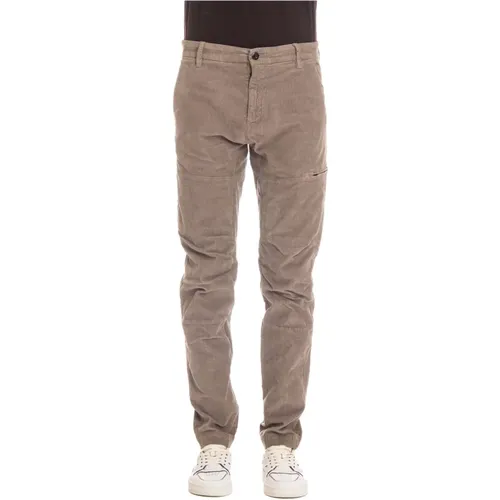 Graue Cordhose mit ergonomischer Passform , Herren, Größe: L - C.P. Company - Modalova