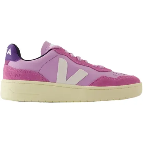 Leather sneakers , female, Sizes: 3 UK - Veja - Modalova