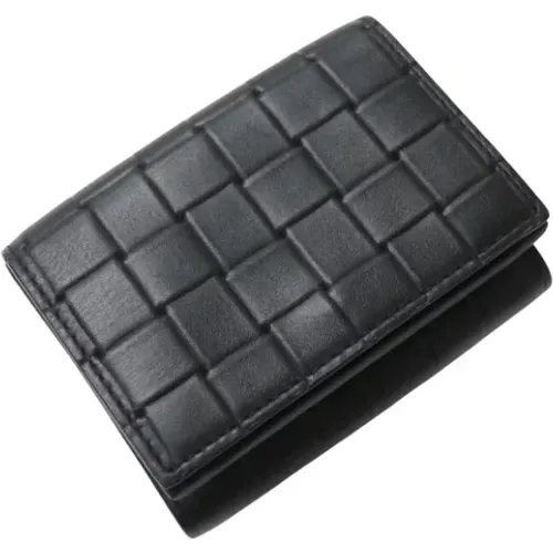 Pre-owned Leather wallets , male, Sizes: ONE SIZE - Bottega Veneta Vintage - Modalova