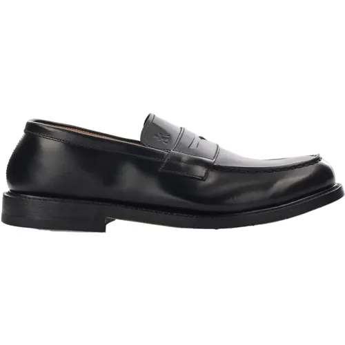 Loafers - Regular Fit - Suitable for All Temperatures - 100% Leather , male, Sizes: 6 UK - Premiata - Modalova