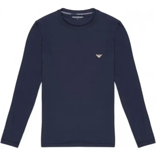 Herren Herbst/Winter T-Shirt und Polo , Herren, Größe: L - Emporio Armani - Modalova