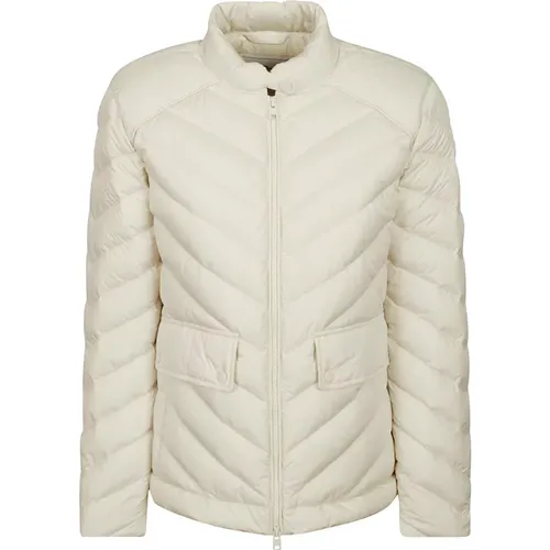 Womens Clothing Jacket White Ss23 , female, Sizes: L - Woolrich - Modalova