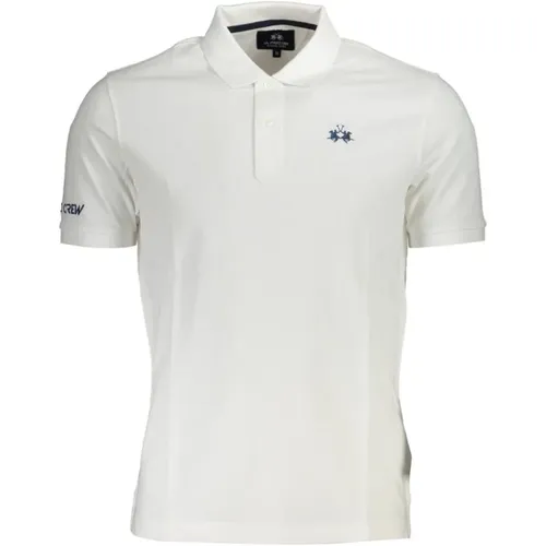 Elegantes weißes Poloshirt - LA MARTINA - Modalova