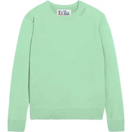 Grüne Pullover für Männer , Damen, Größe: XS - MC2 Saint Barth - Modalova