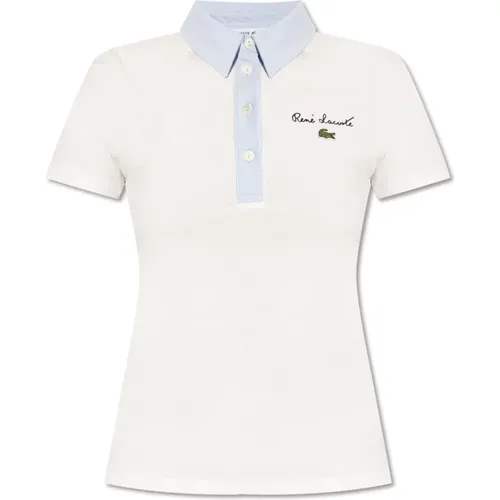 Poloshirt mit Logo , Damen, Größe: L - Lacoste - Modalova