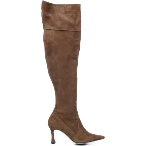 Over-knee Boots , Damen, Größe: 38 EU - Fratelli Russo - Modalova
