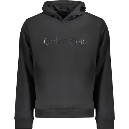 Polyester Pullover | Style: Schwarzer , male, Sizes: 2XL, XL, L - Calvin Klein - Modalova