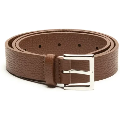 Micron Leather Belts , male, Sizes: 100 CM, 105 CM, 95 CM - Orciani - Modalova
