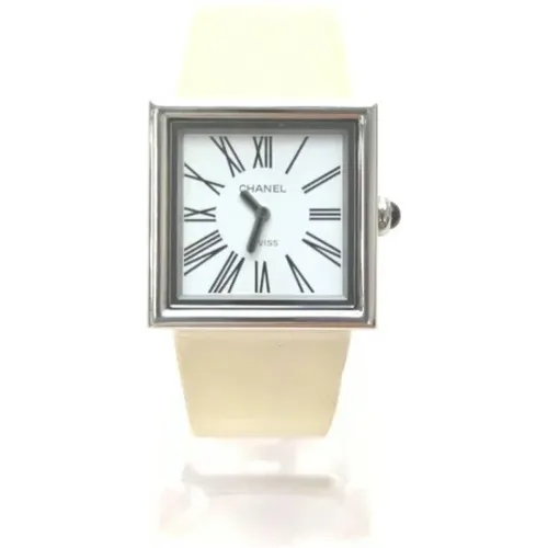 Pre-owned Stainless Steel Women`s Watch , female, Sizes: ONE SIZE - Chanel Vintage - Modalova