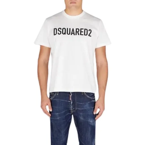 T-Shirts , Herren, Größe: S - Dsquared2 - Modalova