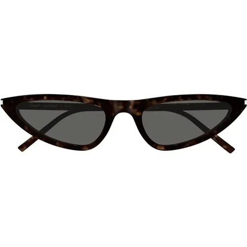 Ikonoische Sonnenbrille SL 703 002 , Damen, Größe: 55 MM - Saint Laurent - Modalova