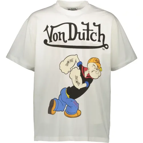 T-Shirts , Herren, Größe: M - Von Dutch - Modalova