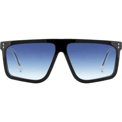 Square Sunglasses with Blue Lenses , female, Sizes: 61 MM - Isabel marant - Modalova