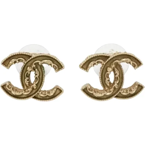 Pre-owned Stoff ohrringe - Chanel Vintage - Modalova