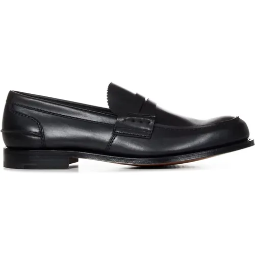 Leather Loafer Shoes , male, Sizes: 6 UK, 10 UK, 8 1/2 UK, 9 UK, 7 UK, 9 1/2 UK, 7 1/2 UK - Church's - Modalova