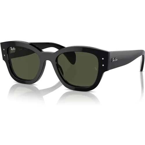 Square Retro Sunglasses Unisex Model , unisex, Sizes: 52 MM - Ray-Ban - Modalova