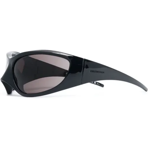 Bb0252S 001 Sunglasses , female, Sizes: ONE SIZE - Balenciaga - Modalova