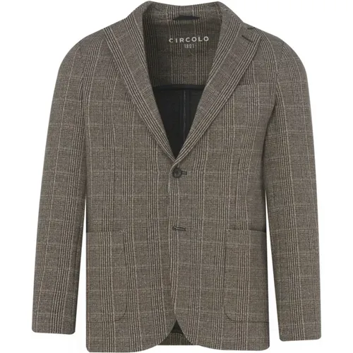 Sophisticated Mens Blazer , male, Sizes: XL, M, L - Circolo 1901 - Modalova