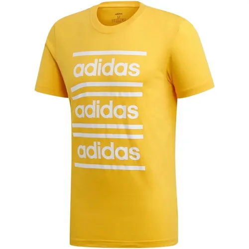 Feiere die 90er T-Shirt , Herren, Größe: M - Adidas - Modalova