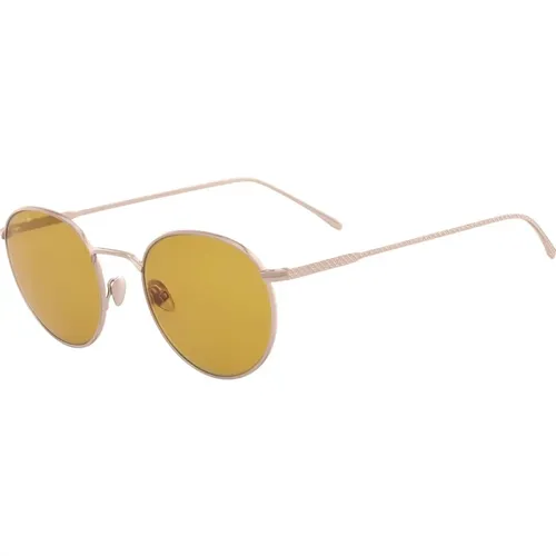 Stilvolle Sonnenbrille braun Zeiss,Grüne Zeiss Linse Sonnenbrille - Lacoste - Modalova