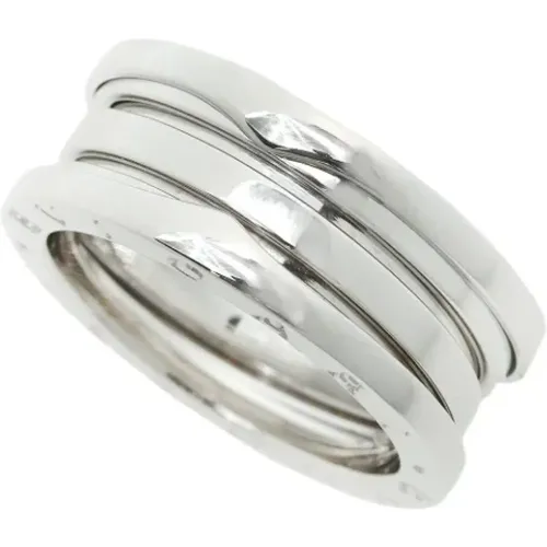 Pre-owned White Gold rings , female, Sizes: ONE SIZE - Bvlgari Vintage - Modalova