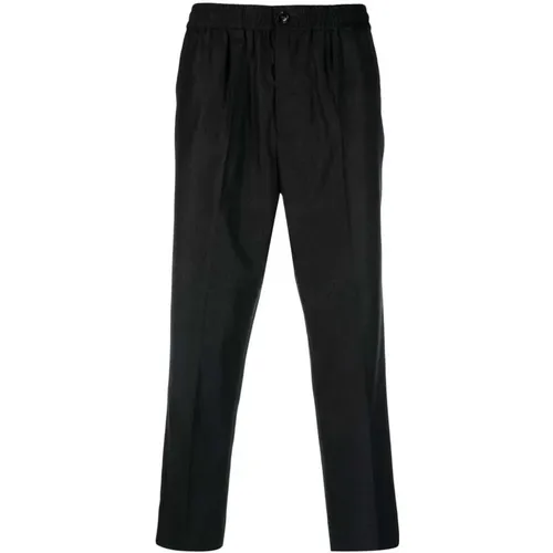 Cropped Trousers , male, Sizes: S, L, XL - Ami Paris - Modalova