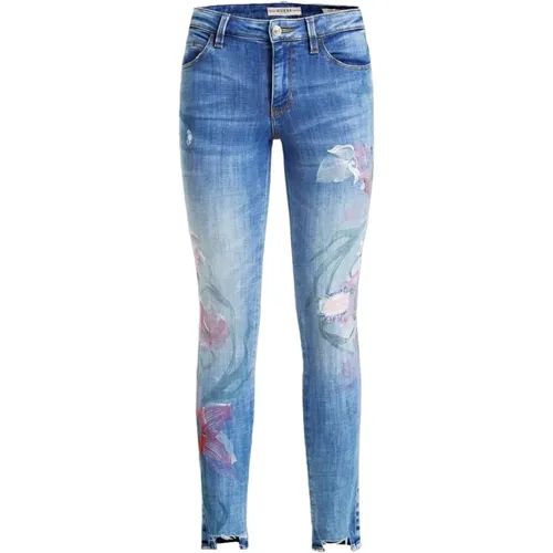 Skinny Jeans , Damen, Größe: W24 - Guess - Modalova