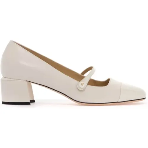 Elegante Mary Jane Stil Lederpumps , Damen, Größe: 39 EU - Jimmy Choo - Modalova