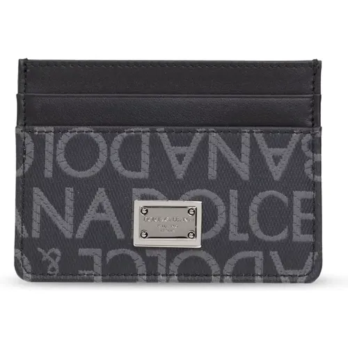 Card holder , male, Sizes: ONE SIZE - Dolce & Gabbana - Modalova