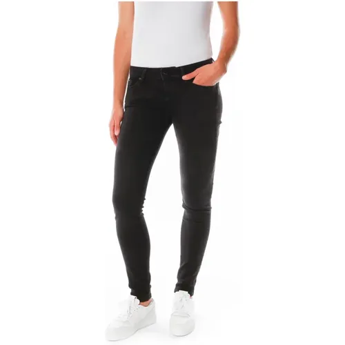 Mid Waist Skinny Fit Jeans , Damen, Größe: W24 L30 - Pepe Jeans - Modalova