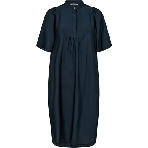 Flounce Detail Short Sleeve Dress , female, Sizes: XS, M, L, XL, S - Co'Couture - Modalova