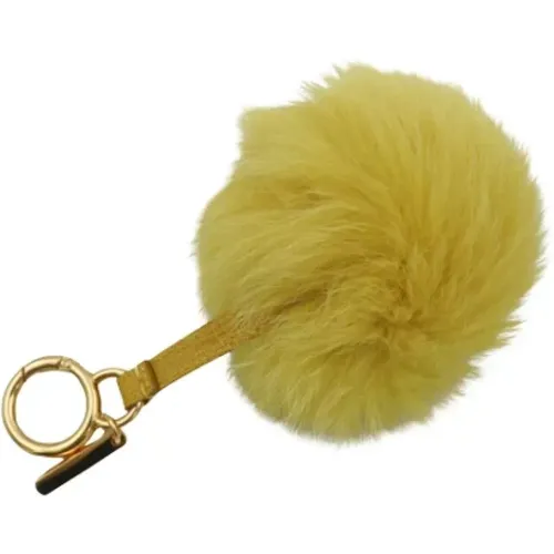 Pre-owned Fur key-holders , female, Sizes: ONE SIZE - Fendi Vintage - Modalova