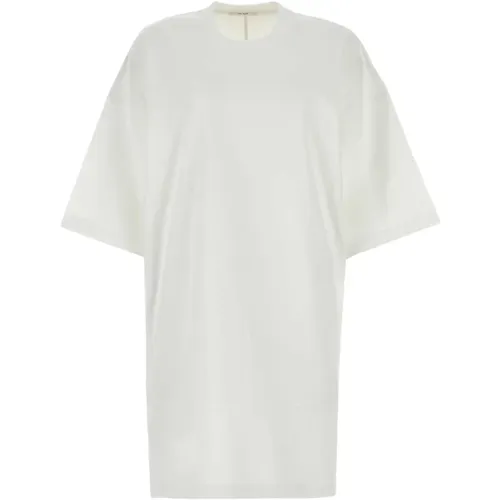 Oversize Weiße Baumwoll-T-Shirt - The Row - Modalova