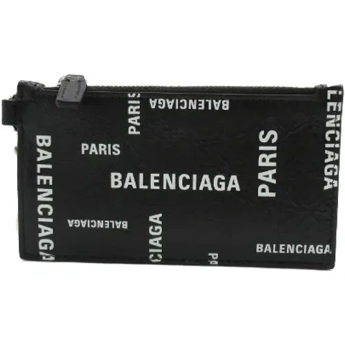 Pre-owned Leather wallets , female, Sizes: ONE SIZE - Balenciaga Vintage - Modalova