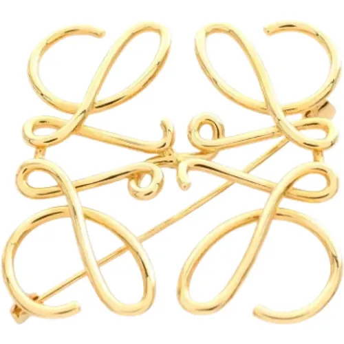 Pre-owned Metal hair-accessories , female, Sizes: ONE SIZE - Loewe Pre-owned - Modalova