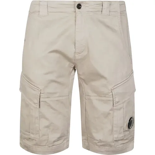 Casual Shorts , Herren, Größe: L - C.P. Company - Modalova