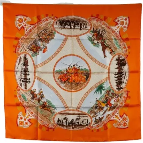 Pre-owned Fabric scarves , female, Sizes: ONE SIZE - Hermès Vintage - Modalova