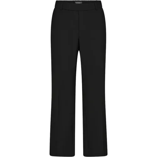 Straight-Leg Pants with Elastic Waist , female, Sizes: 2XS, M, S, 2XL, XL, XS - MOS MOSH - Modalova