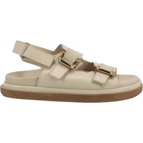 Leder Sandalen , Damen, Größe: 37 EU - ALOHAS - Modalova