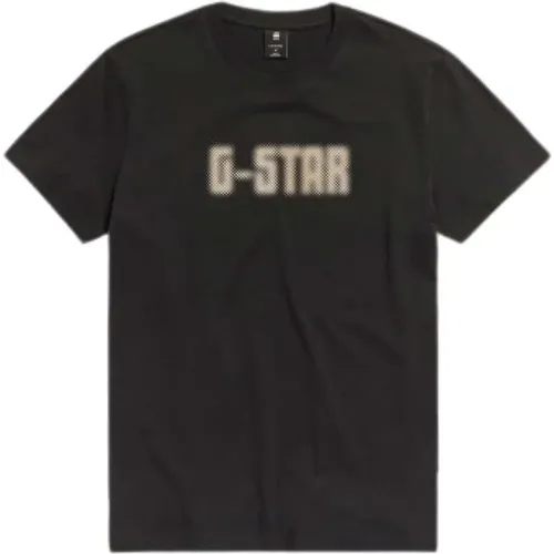 Herren Bio-Baumwoll T-Shirt , Herren, Größe: S - G-Star - Modalova