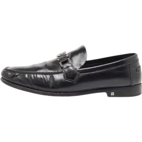 Pre-owned Leather flats , female, Sizes: 11 UK - Louis Vuitton Vintage - Modalova