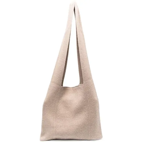 Casual Knit Shoulder Bag in Grey , female, Sizes: ONE SIZE - joseph - Modalova