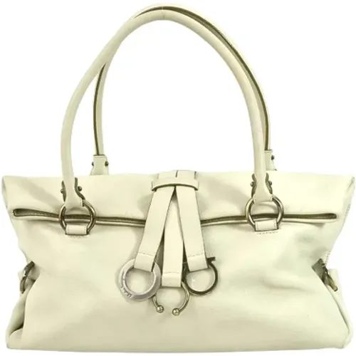 Pre-owned Leather shoulder-bags , female, Sizes: ONE SIZE - Salvatore Ferragamo Pre-owned - Modalova