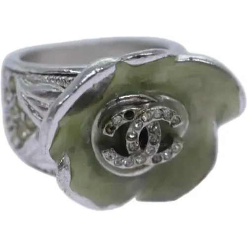 Pre-owned Metal rings , female, Sizes: ONE SIZE - Chanel Vintage - Modalova