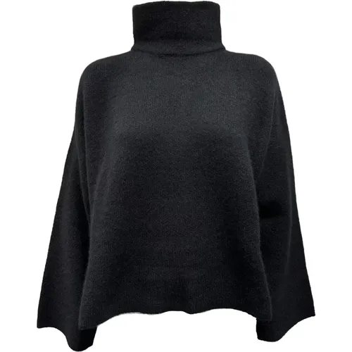 Kaschmir Seiden Pullover Oversized Stilvoll , Damen, Größe: XS - LU REN - Modalova